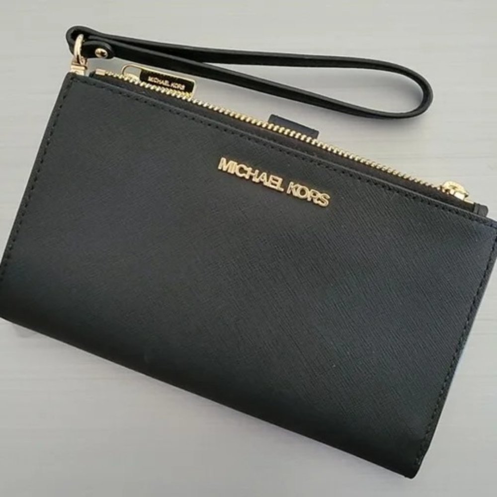 Michael Kors NEW Jet Set Double Zip Wristlet w/Tags